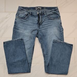 BKE Blue Straight Leg Jeans